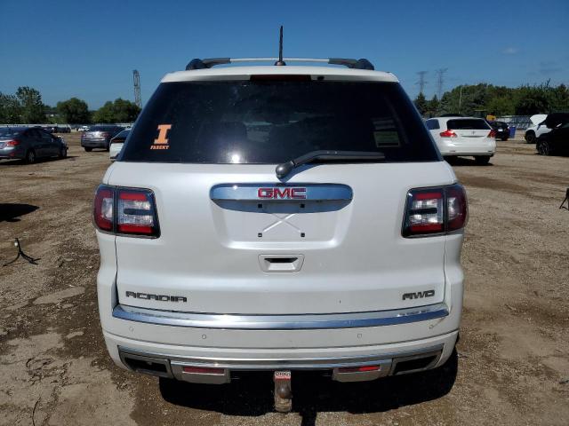 1GKKVTKD5GJ285475 - 2016 GMC ACADIA DENALI WHITE photo 6