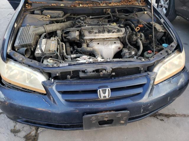 JHMCG56642C006255 - 2002 HONDA ACCORD EX BLUE photo 11