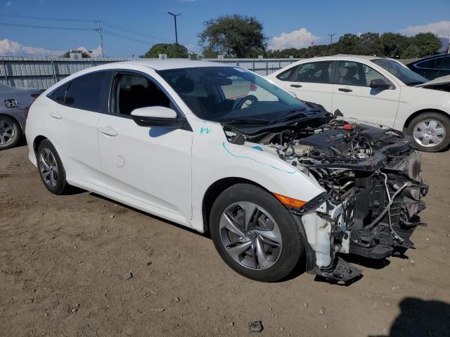 2HGFC2F63KH528222 - 2019 HONDA CIVIC LX თეთრი ფოტო 4