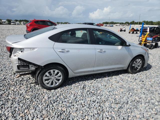 3KPC24A63ME131048 - 2021 HYUNDAI ACCENT SE SILVER photo 3