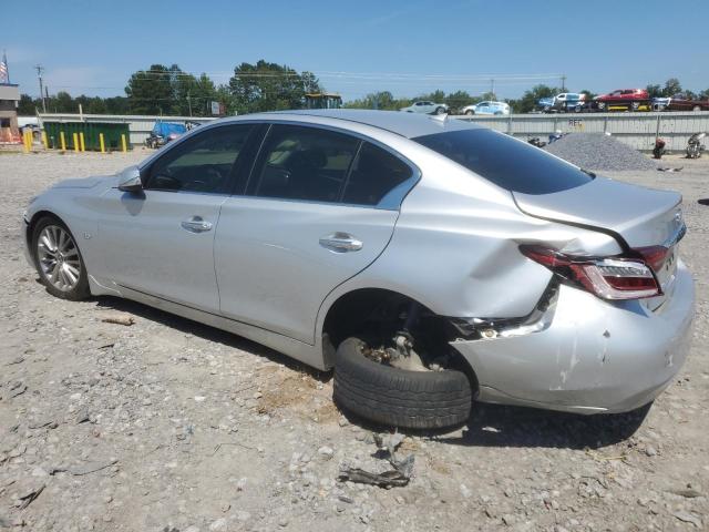 JN1EV7AP5JM351009 - 2018 INFINITI Q50 LUXE SILVER photo 2