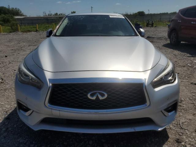 JN1EV7AP5JM351009 - 2018 INFINITI Q50 LUXE SILVER photo 5