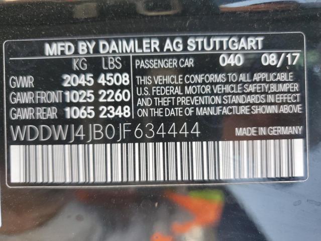 WDDWJ4JB0JF634444 - 2018 MERCEDES-BENZ C 300 Qara foto 12