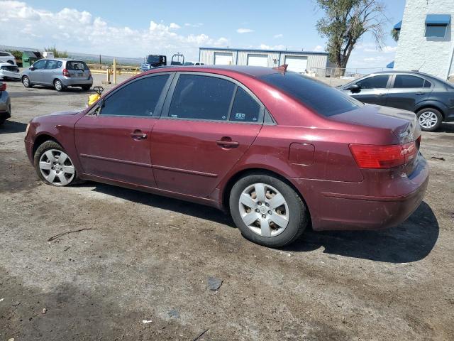 5NPET46C19H479325 - 2009 HYUNDAI SONATA GLS RED photo 2