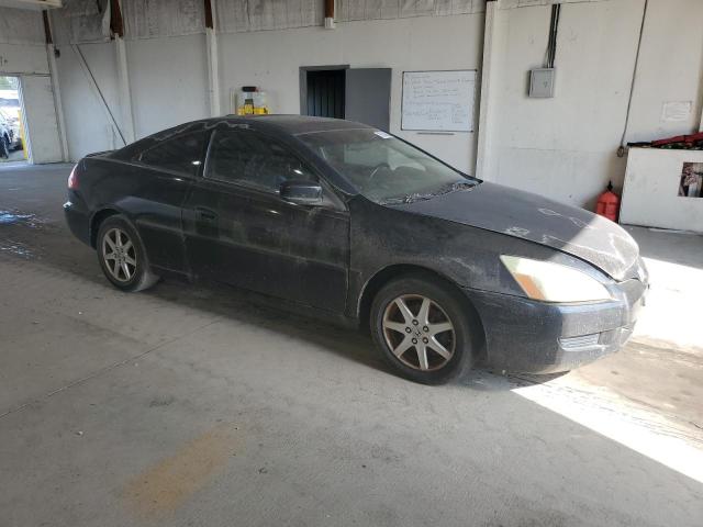 1HGCM82654A005603 - 2004 HONDA ACCORD EX Чорний фото 4