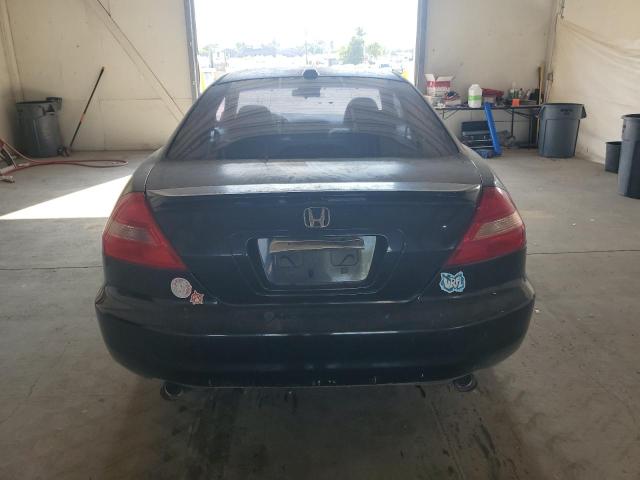 1HGCM82654A005603 - 2004 HONDA ACCORD EX Чорний фото 6