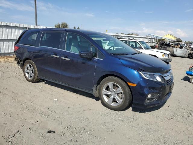 5FNRL6H79LB027111 - 2020 HONDA ODYSSEY EXL BLUE photo 4
