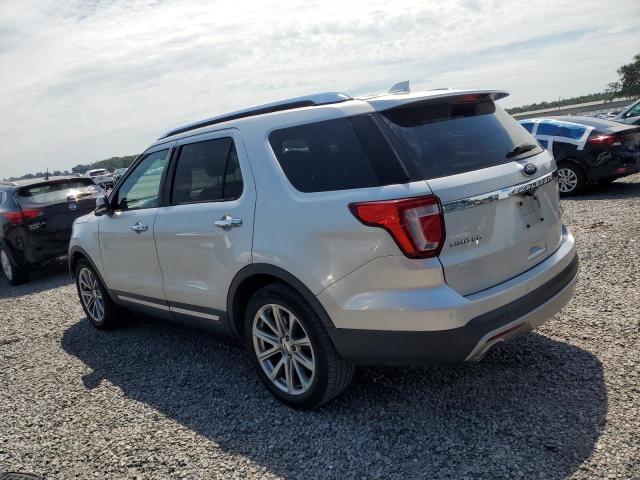 1FM5K7F82HGC38114 - 2017 FORD EXPLORER LIMITED SILVER photo 2