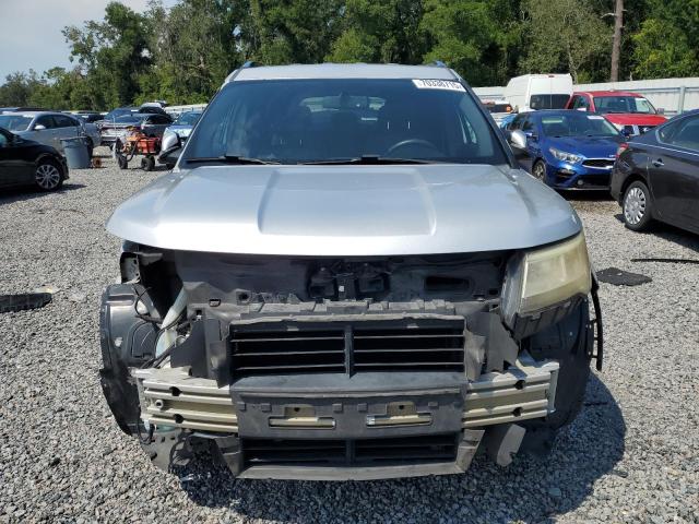 1FM5K7F82HGC38114 - 2017 FORD EXPLORER LIMITED SILVER photo 5