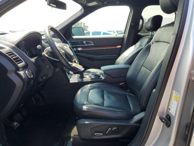 1FM5K7F82HGC38114 - 2017 FORD EXPLORER LIMITED SILVER photo 7