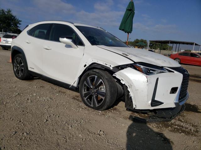 JTHP9JBH6L2025747 - 2020 LEXUS UX 250H WHITE photo 4