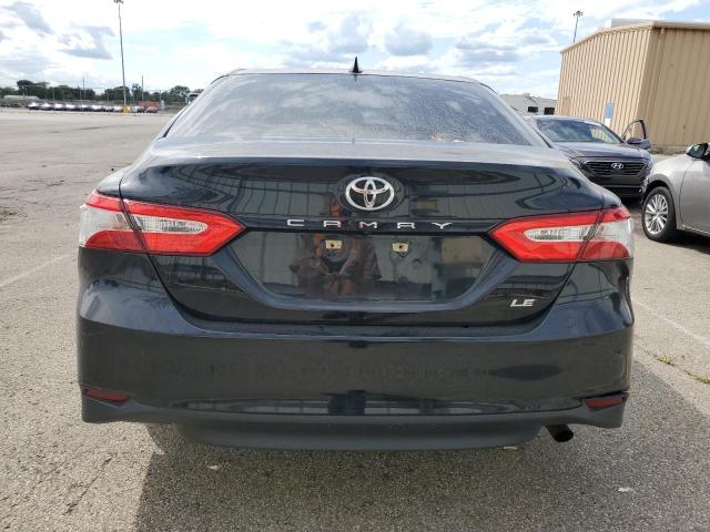 4T1C11AK0LU904763 - 2020 TOYOTA CAMRY LE BLACK photo 6