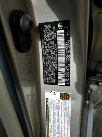 JTDKB20U563133264 - 2006 TOYOTA PRIUS TAN photo 12