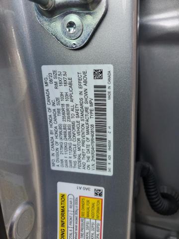 2HKRS4H76RH408108 - 2024 HONDA CR-V EXL SILVER photo 12