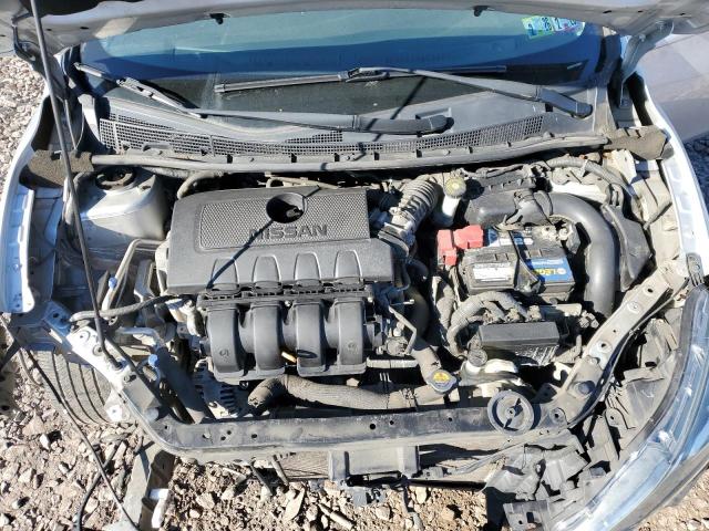 3N1AB7AP7JY250283 - 2018 NISSAN SENTRA S SILVER photo 11