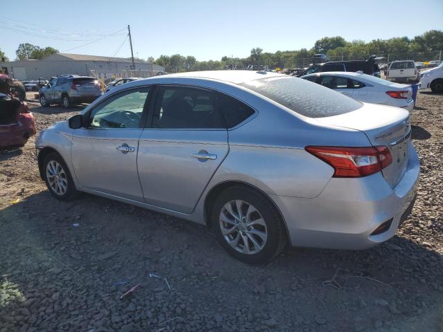 3N1AB7AP7JY250283 - 2018 NISSAN SENTRA S SILVER photo 2