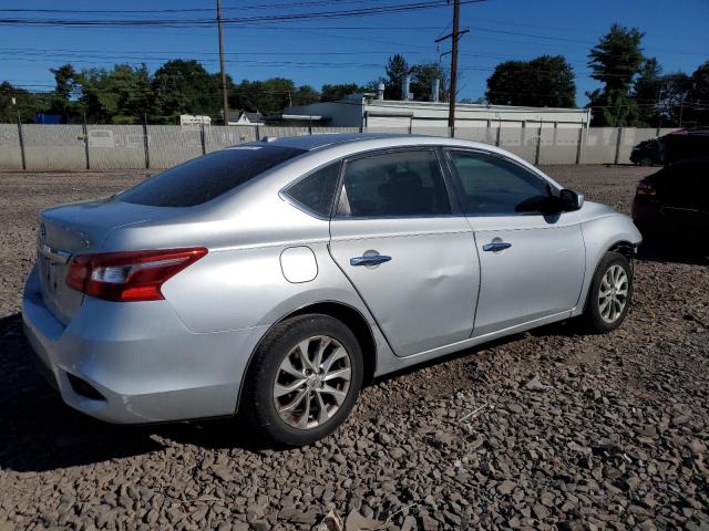 3N1AB7AP7JY250283 - 2018 NISSAN SENTRA S SILVER photo 3
