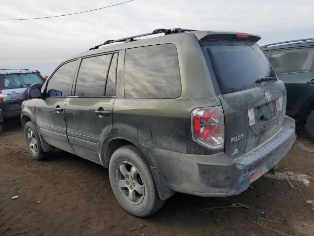 5FNYF18476B004586 - 2006 HONDA PILOT EX GREEN photo 2