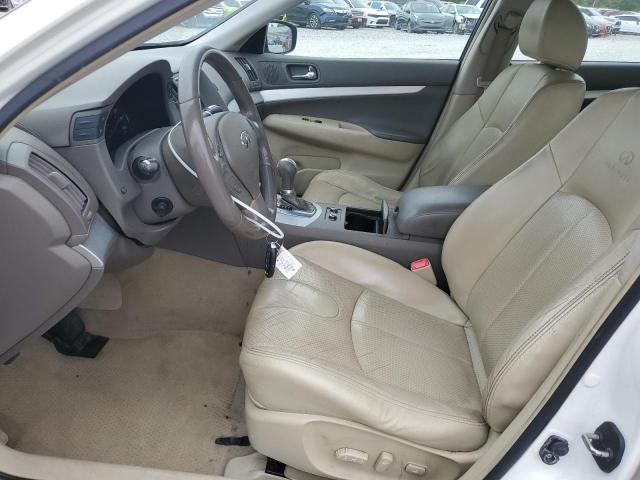 JNKCV61EX9M012169 - 2009 INFINITI G37 BASE WHITE photo 7