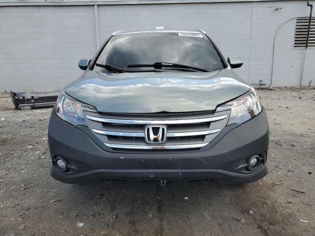 JHLRM4H72CC026996 - 2012 HONDA CR-V EXL GRAY photo 5