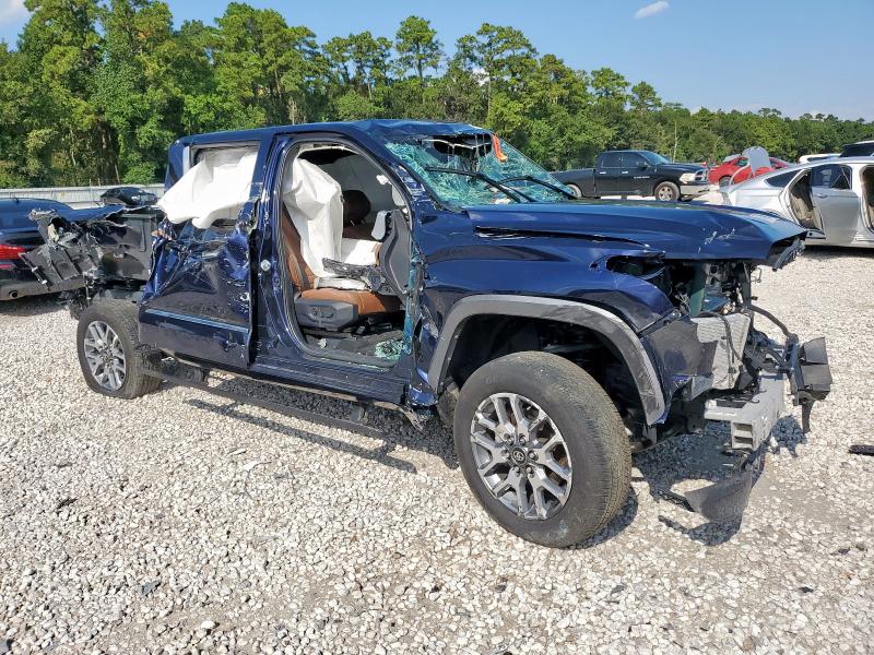 5TFMA5DB8SX251026 - 2025 TOYOTA TUNDRA CREWMAX PLATINUM Blau Foto 4