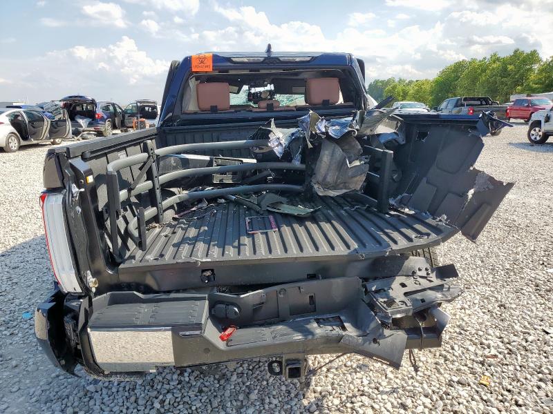 5TFMA5DB8SX251026 - 2025 TOYOTA TUNDRA CREWMAX PLATINUM Blau Foto 6