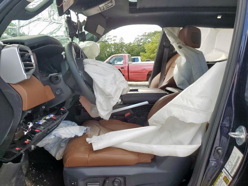 5TFMA5DB8SX251026 - 2025 TOYOTA TUNDRA CREWMAX PLATINUM Blau Foto 7