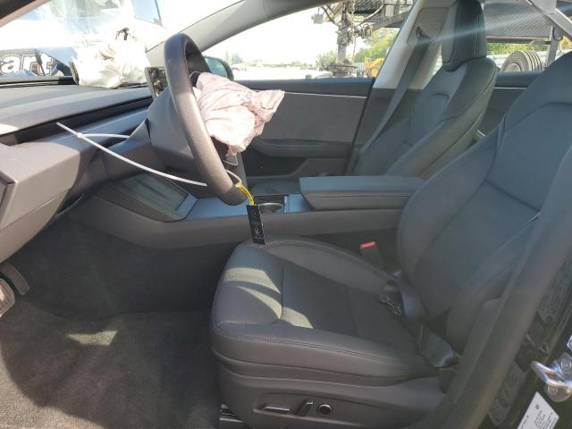 5YJ3E1EA4SF056081 - 2025 TESLA MODEL 3 BLACK photo 7