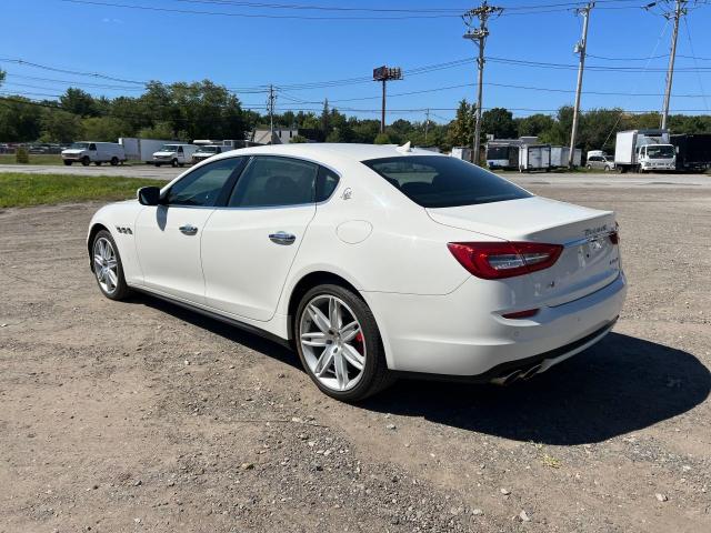 ZAM56RRA5E1106512 - 2014 MASERATI QUATTROPOR S WHITE photo 3