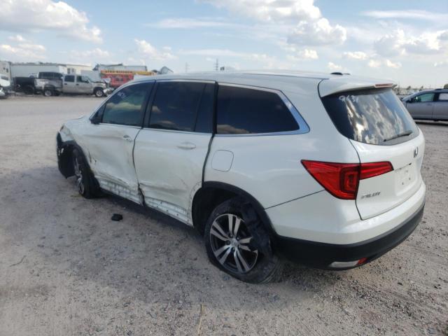 5FNYF5H65HB000631 - 2017 HONDA PILOT EXL WHITE photo 2