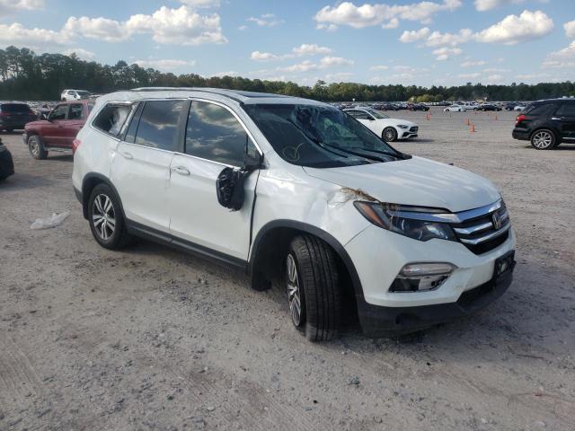 5FNYF5H65HB000631 - 2017 HONDA PILOT EXL WHITE photo 4