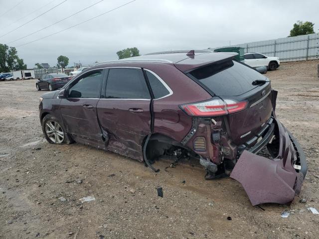 2FMPK3J94KBB61195 - 2019 FORD EDGE SEL Бордовый фото 2