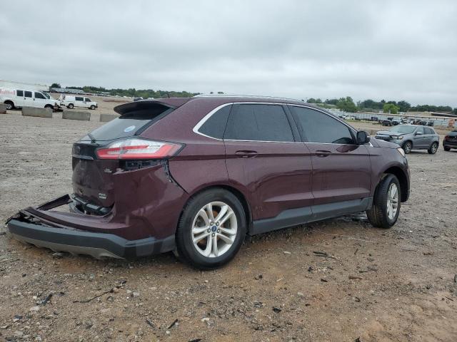 2FMPK3J94KBB61195 - 2019 FORD EDGE SEL Бордовый фото 3