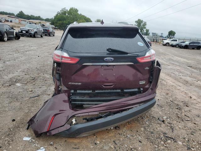 2FMPK3J94KBB61195 - 2019 FORD EDGE SEL Бордовый фото 6