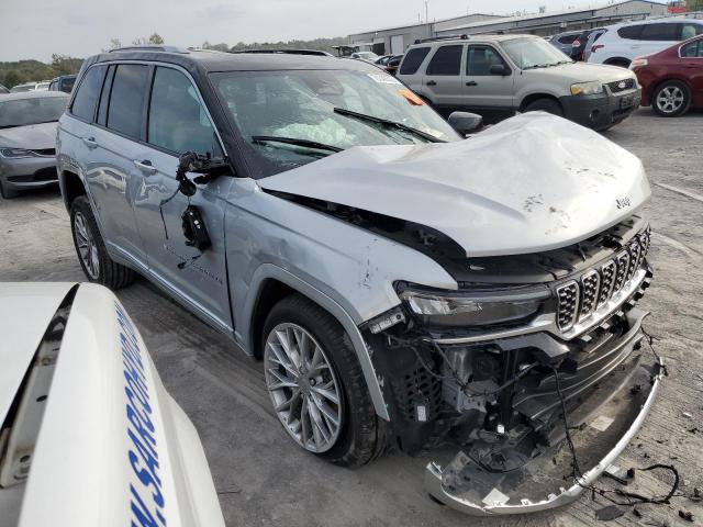 1C4RJHEG2P8723417 - 2023 JEEP GRAND CHER SUMMIT ვერცხლისფერი ფოტო 4