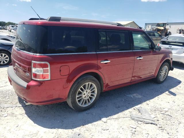 2FMGK5C83JBA12372 - 2018 FORD FLEX SEL RED photo 3