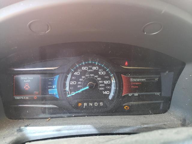 2FMGK5C83JBA12372 - 2018 FORD FLEX SEL RED photo 9