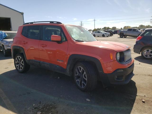 ZACCJBBB6HPG12004 - 2017 JEEP RENEGADE LATITUDE ORANGE photo 4