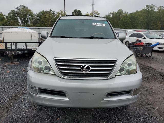 JTJBT20X540033250 - 2004 LEXUS GX 470 SILVER photo 5