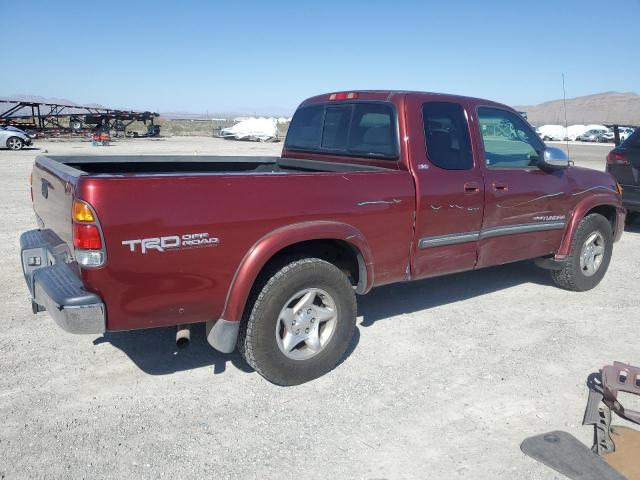 5TBRT34163S334174 - 2003 TOYOTA TUNDRA ACCESS CAB SR5 BURGUNDY photo 3