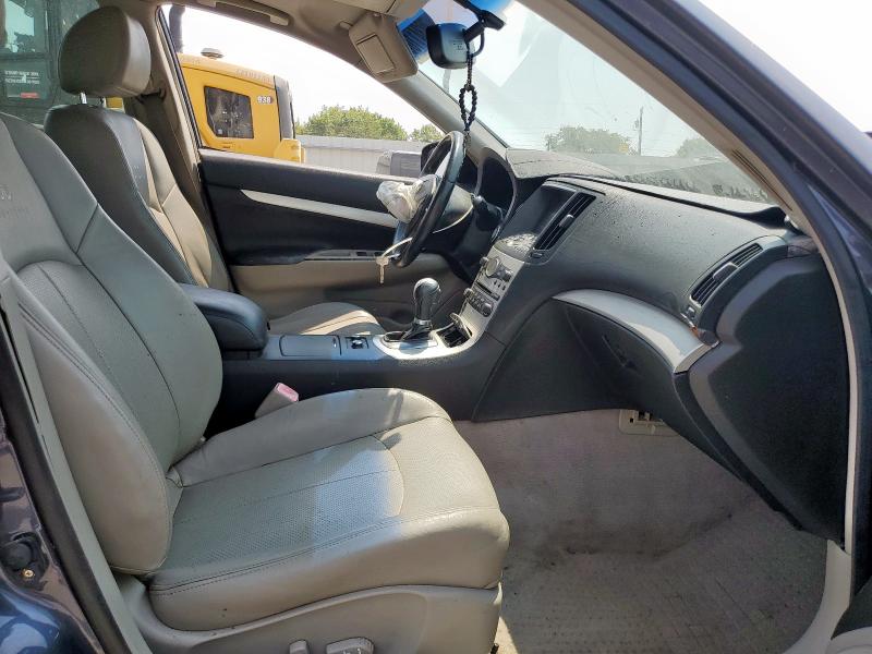 JNKCV61E69M014601 - 2009 INFINITI G37 BASE BLUE photo 7