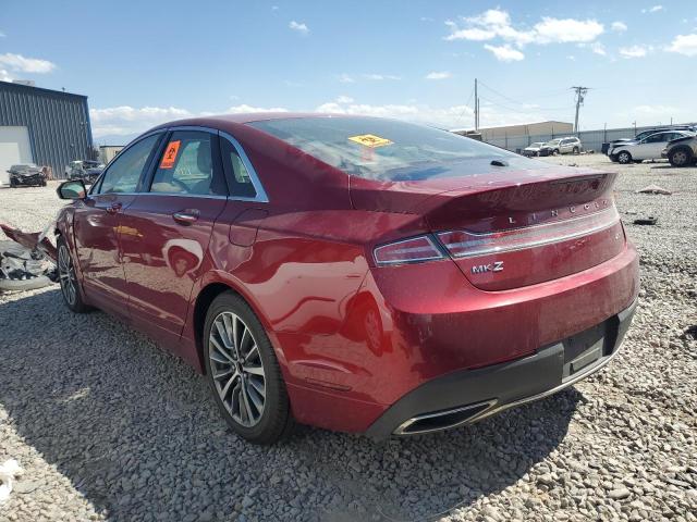 3LN6L5C99KR608106 - 2019 LINCOLN MKZ RESERVE I RED photo 2