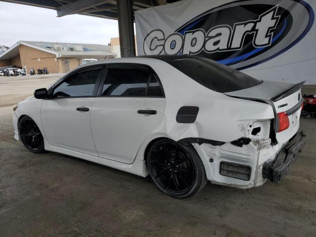 2T1BU4EE3CC889881 - 2012 TOYOTA COROLLA BASE WHITE photo 2