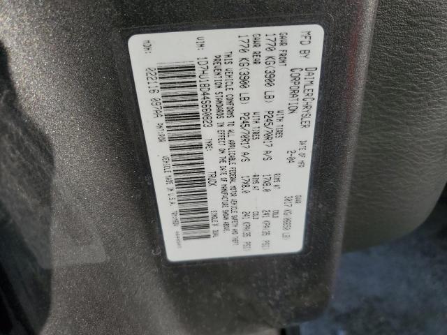 1D7HU18D44S660823 - 2004 DODGE RAM 1500 ST ნაცრისფერი ფოტო 12