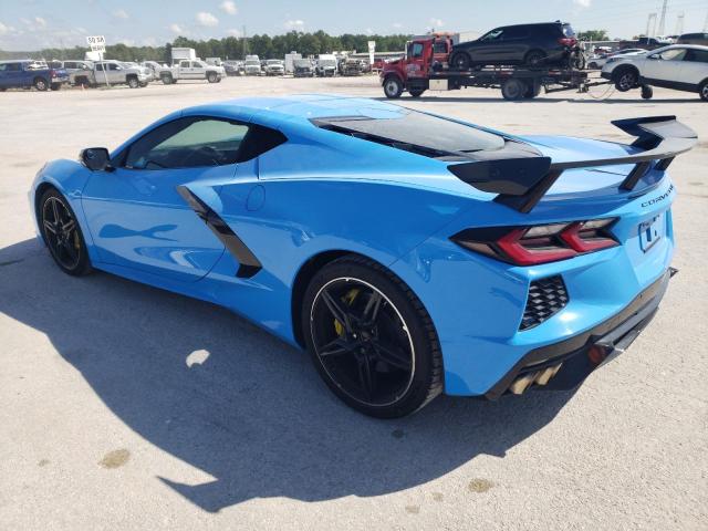 1G1YA2D40M5101002 - 2021 CHEVROLET CORVETTE STINGRAY 1LT BLUE photo 2