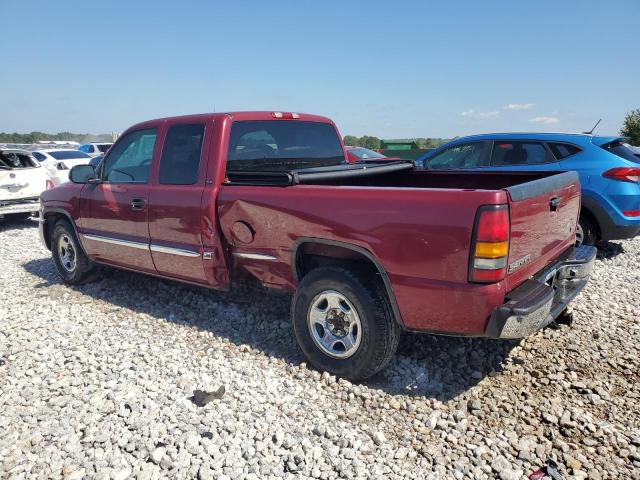 1GTEC19T04Z336782 - 2004 GMC NEW SIERRA C1500 RED photo 2