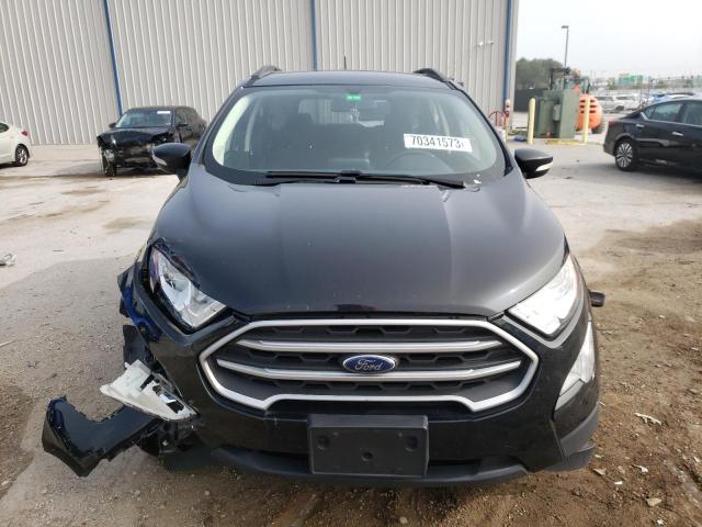 MAJ6S3GL3KC262222 - 2019 FORD ECOSPORT SE BLACK photo 5