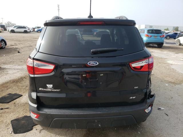 MAJ6S3GL3KC262222 - 2019 FORD ECOSPORT SE BLACK photo 6