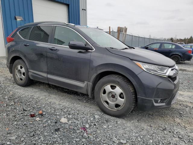 2HKRW2H95JH144359 - 2018 HONDA CR-V TOURING GRAY photo 4