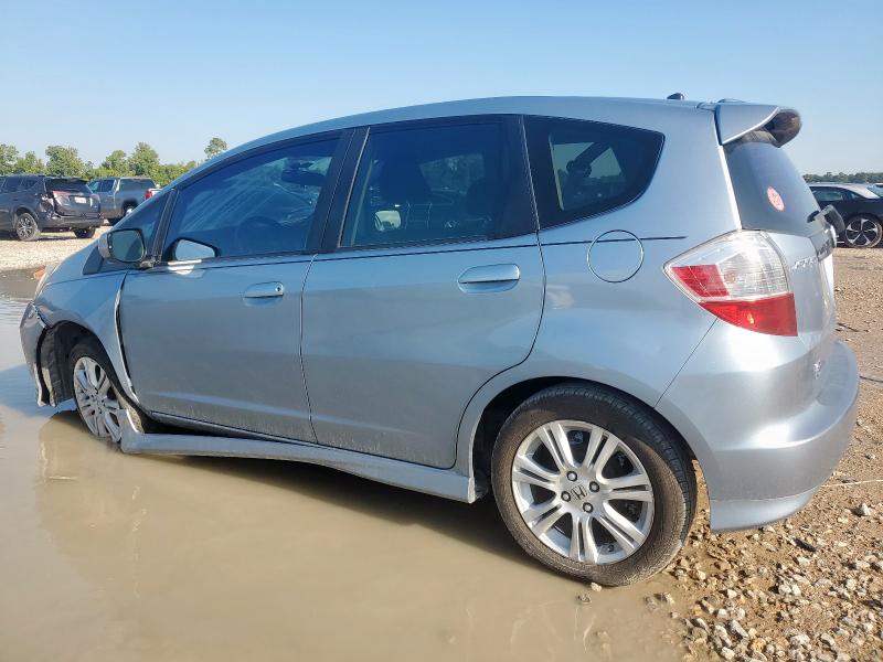 JHMGE8H51BC021812 - 2011 HONDA FIT SPORT BLUE photo 2